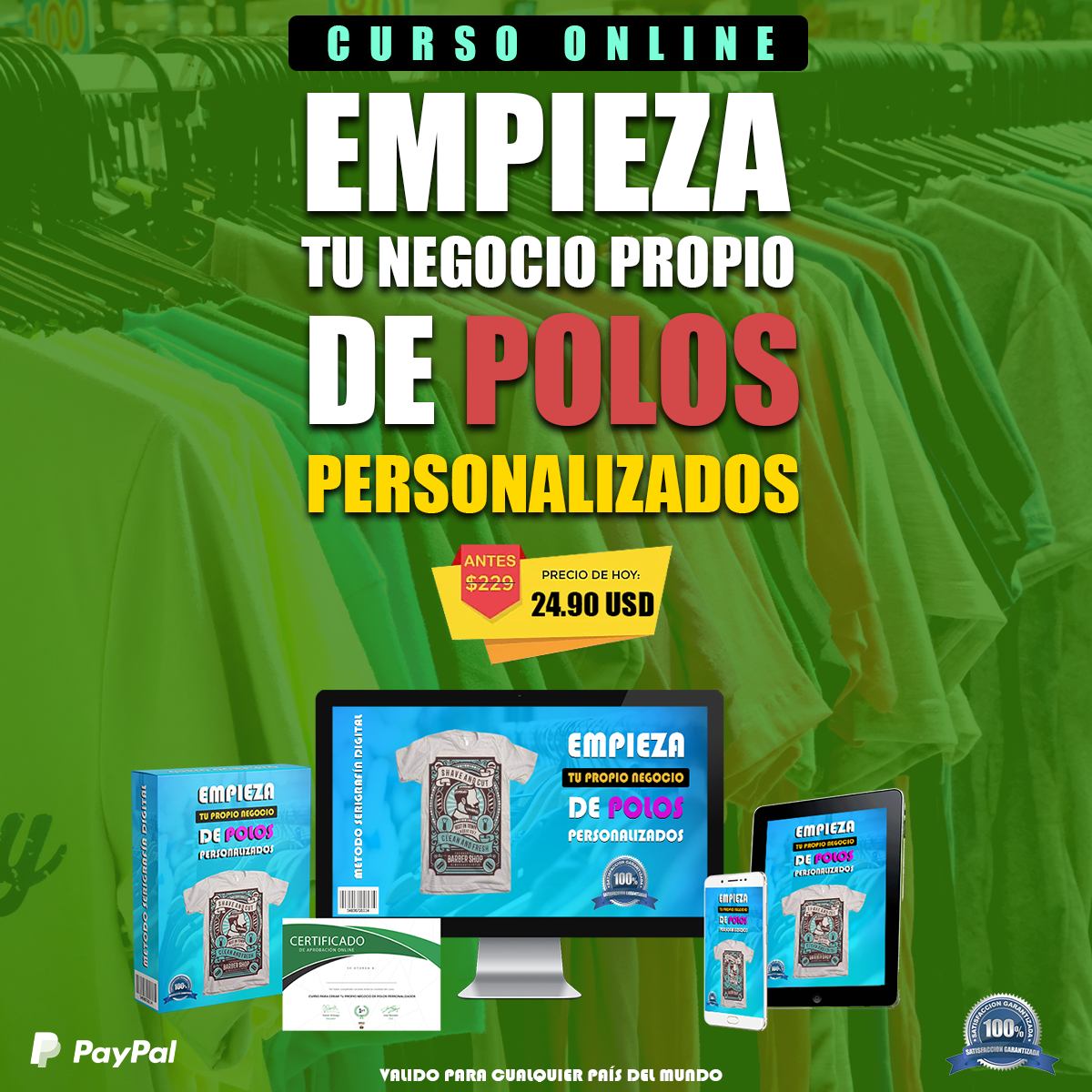 FLYER VERDE POLOS