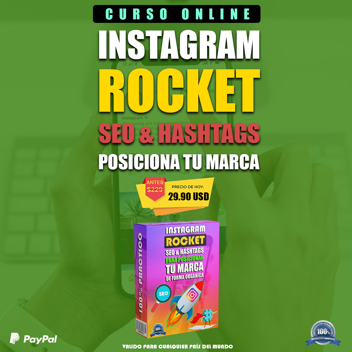 FLYER verde ig rocket